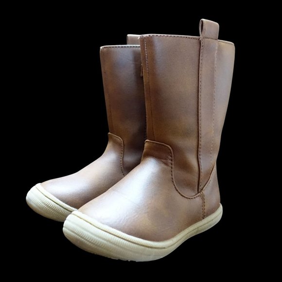 Fashion Riding Boots Faux Leather 